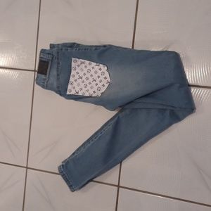 Free Add-on Painted High Rise Jeggings - Size 24/30 - PLEASE READ!!!